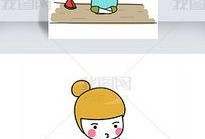 小朋友吃瓜图画,小朋友的欢乐吃瓜时光